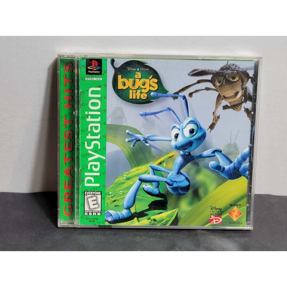 A Bug's Life Sony PlayStation 1 PS1 Greatest Hits SCUS-94288 Complete Tested